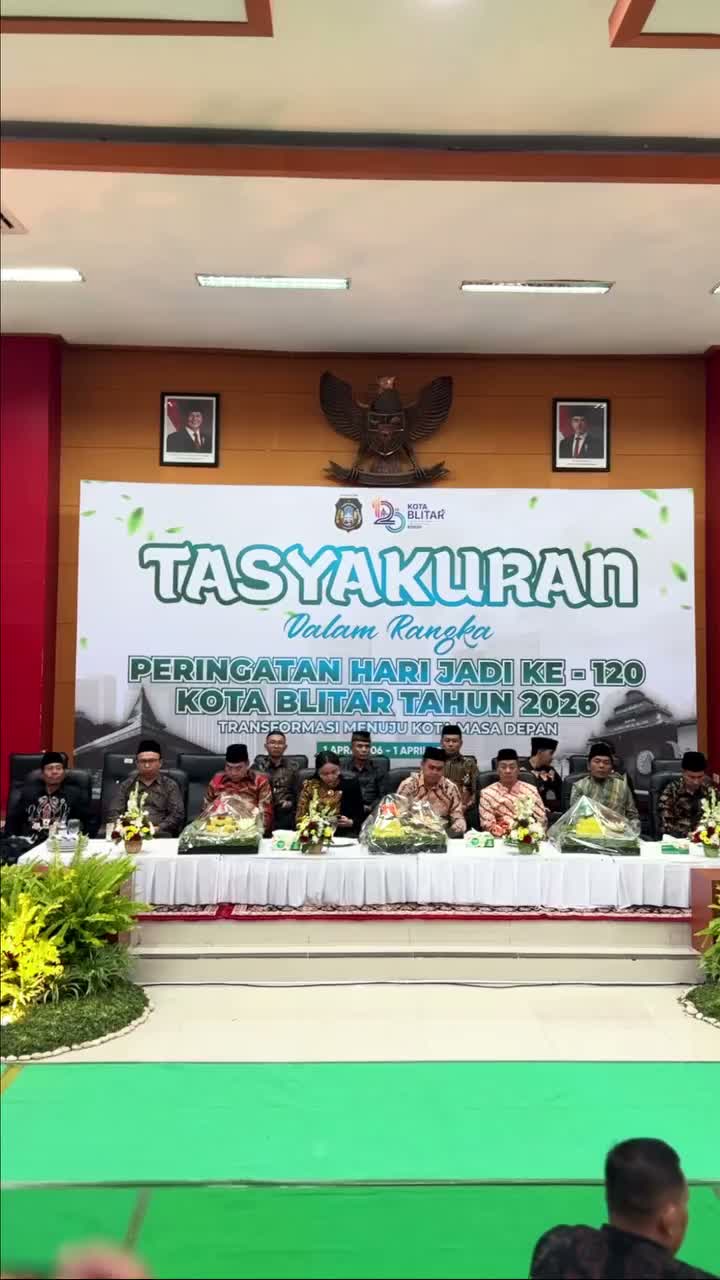 Video post from pemkotblitar.