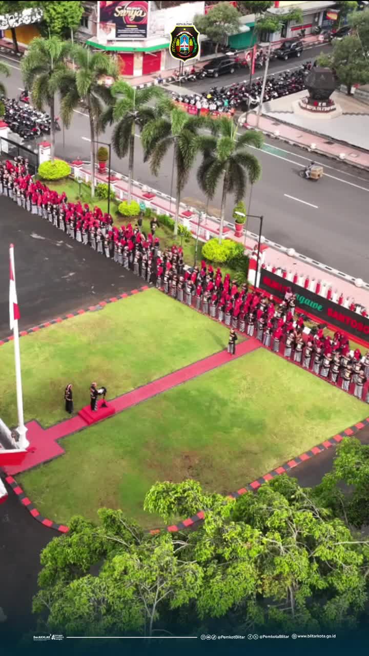 Video post from pemkotblitar.