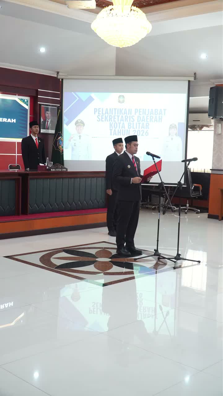 Video post from pemkotblitar.
