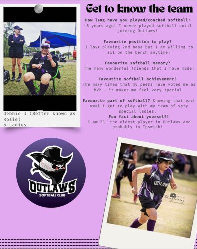 Photo post from ipswichoutlawssoftball.