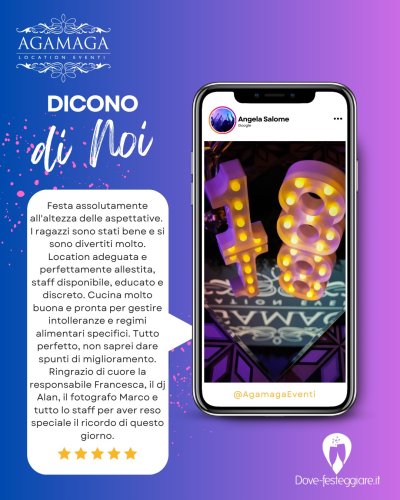 Photo post from dovefesteggiare.it.