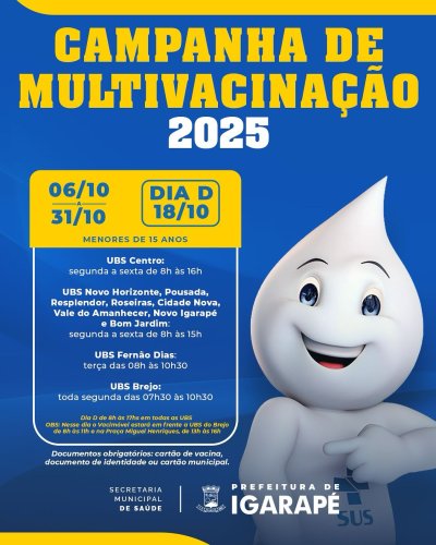 Photo post from prefeituradeigarape.