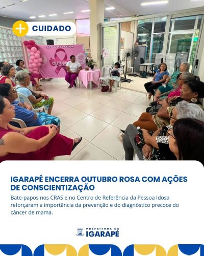 Carousel post from prefeituradeigarape.