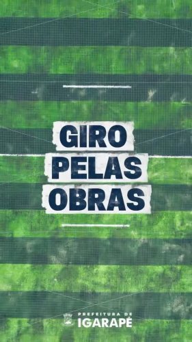 Video post from prefeituradeigarape.