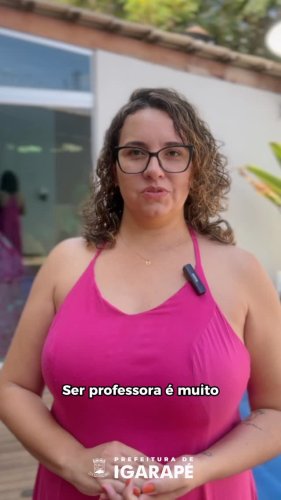 Video post from prefeituradeigarape.