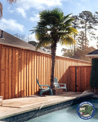 Carousel post from loosianafenceandpatios.