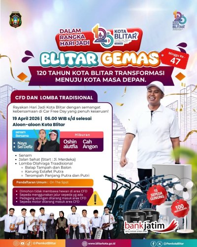 Photo post from pemkotblitar.