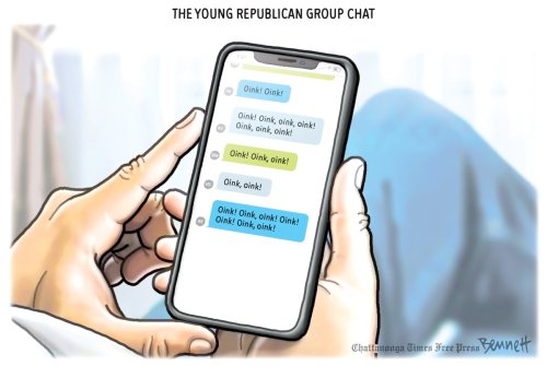 Photo post from @BennettCartoons.