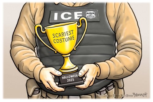 Photo post from @BennettCartoons.