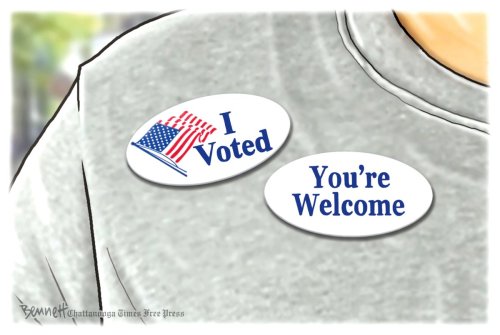 Photo post from @BennettCartoons.