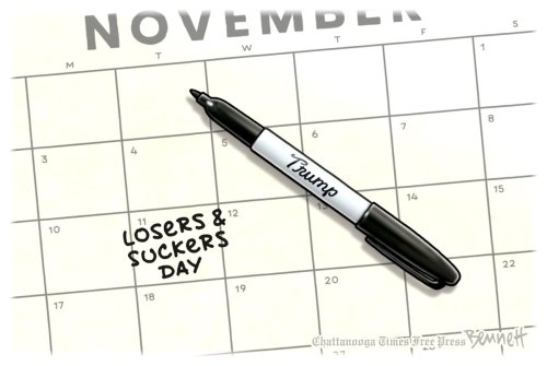 Photo post from @BennettCartoons.