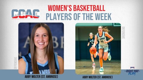 Photo post from @CCACSports.