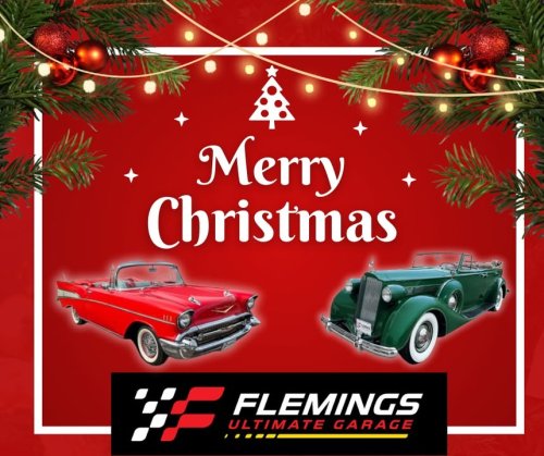Photo post from Fleming's Ultimate Garage.