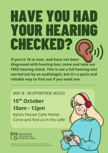 Photo post from Ayton House Care Home.