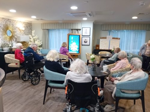 Carousel post from Ayton House Care Home.