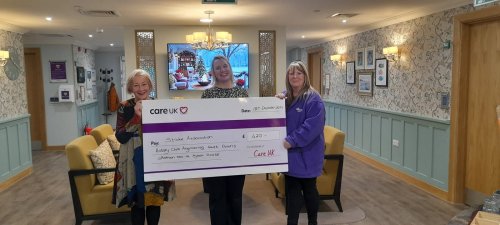 Carousel post from Ayton House Care Home.