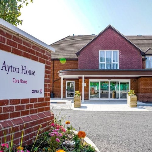 Carousel post from Ayton House Care Home.