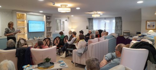 Carousel post from Ayton House Care Home.