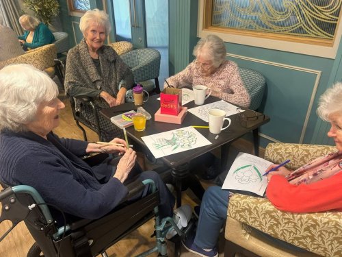 Carousel post from Ayton House Care Home.