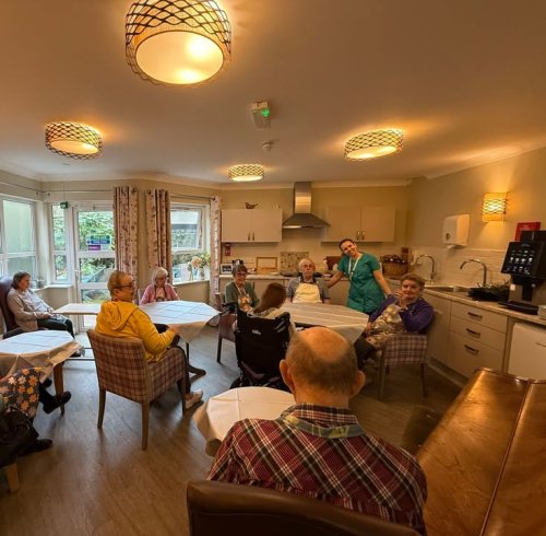 Carousel post from Jubilee House Care Home.