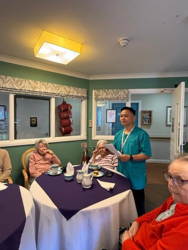 Carousel post from Jubilee House Care Home.