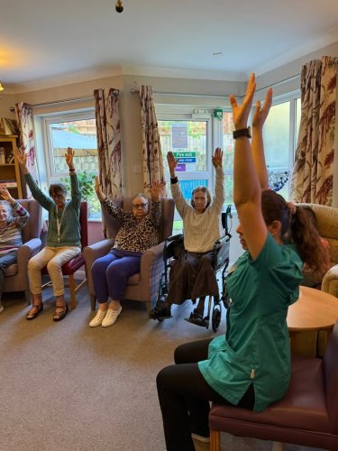 Carousel post from Jubilee House Care Home.