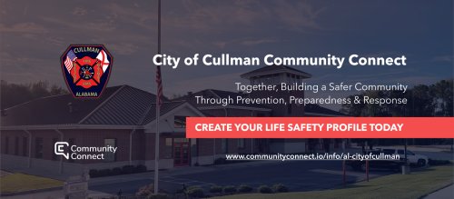 Photo post from Cullman Fire Rescue.