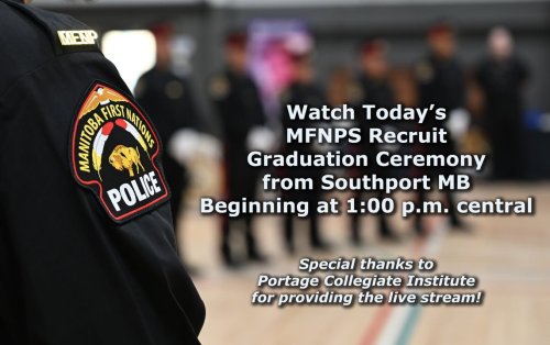 Photo post from Manitoba First Nations Police Service.