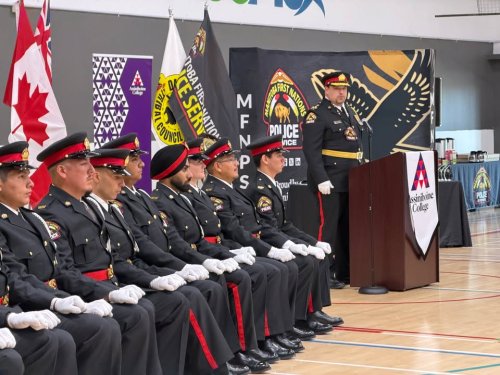 Carousel post from Manitoba First Nations Police Service.