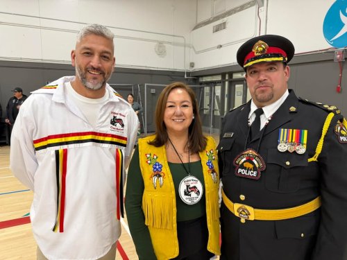 Photo post from Manitoba First Nations Police Service.