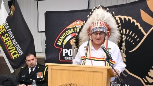 Carousel post from Manitoba First Nations Police Service.