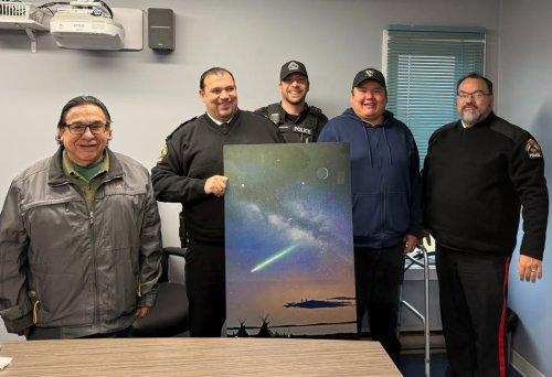 Carousel post from Manitoba First Nations Police Service.
