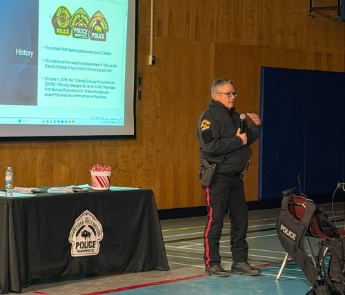 Carousel post from Manitoba First Nations Police Service.