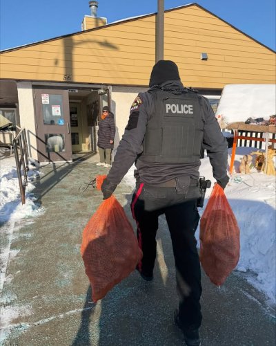 Carousel post from Manitoba First Nations Police Service.