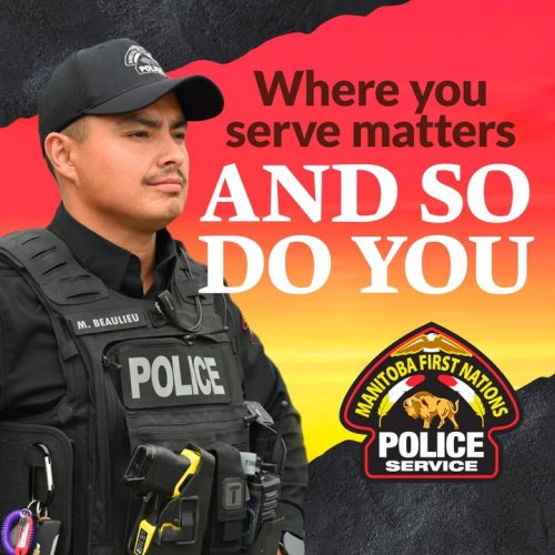 Photo post from Manitoba First Nations Police Service.