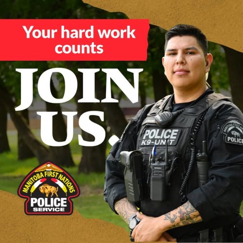 Photo post from Manitoba First Nations Police Service.