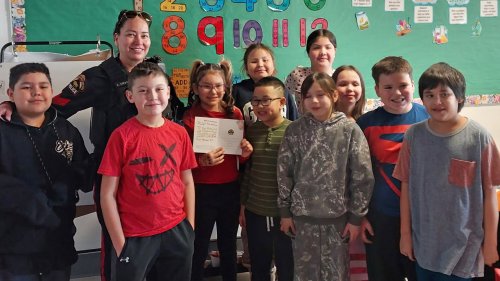 Photo post from Manitoba First Nations Police Service.