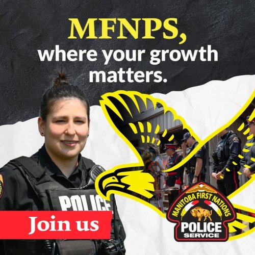 Photo post from Manitoba First Nations Police Service.