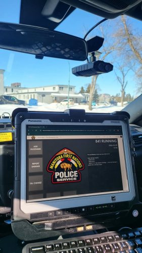 Photo post from Manitoba First Nations Police Service.