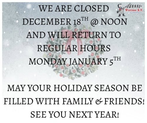 Photo post from Western RV Country.