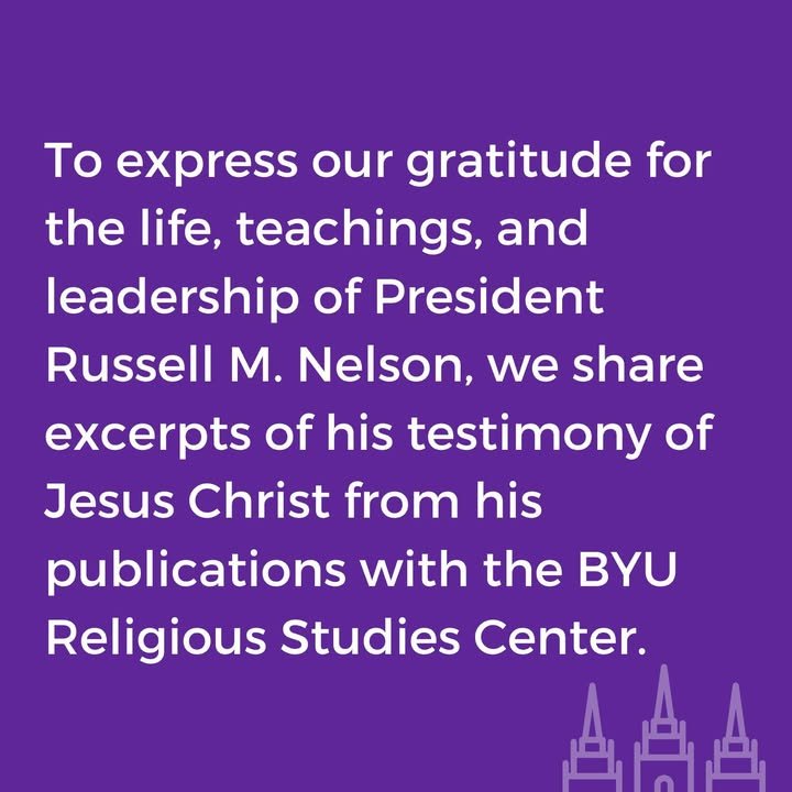 Carousel post from BYU Religious Studies Center.