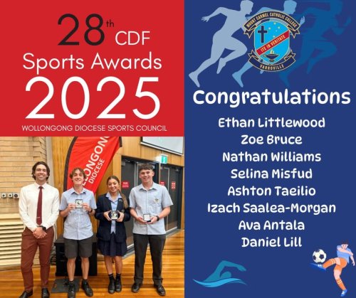 Photo post from Mount Carmel Catholic College, Varroville.