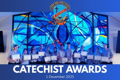 Carousel post from Mount Carmel Catholic College, Varroville.