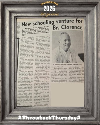 Photo post from Mount Carmel Catholic College, Varroville.