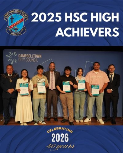 Photo post from Mount Carmel Catholic College, Varroville.