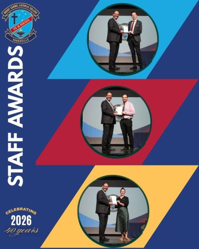 Carousel post from Mount Carmel Catholic College, Varroville.