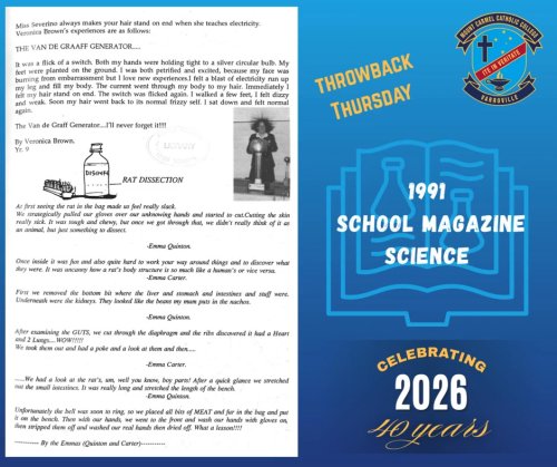 Video post from Mount Carmel Catholic College, Varroville.