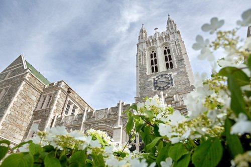 Photo post from Boston College.