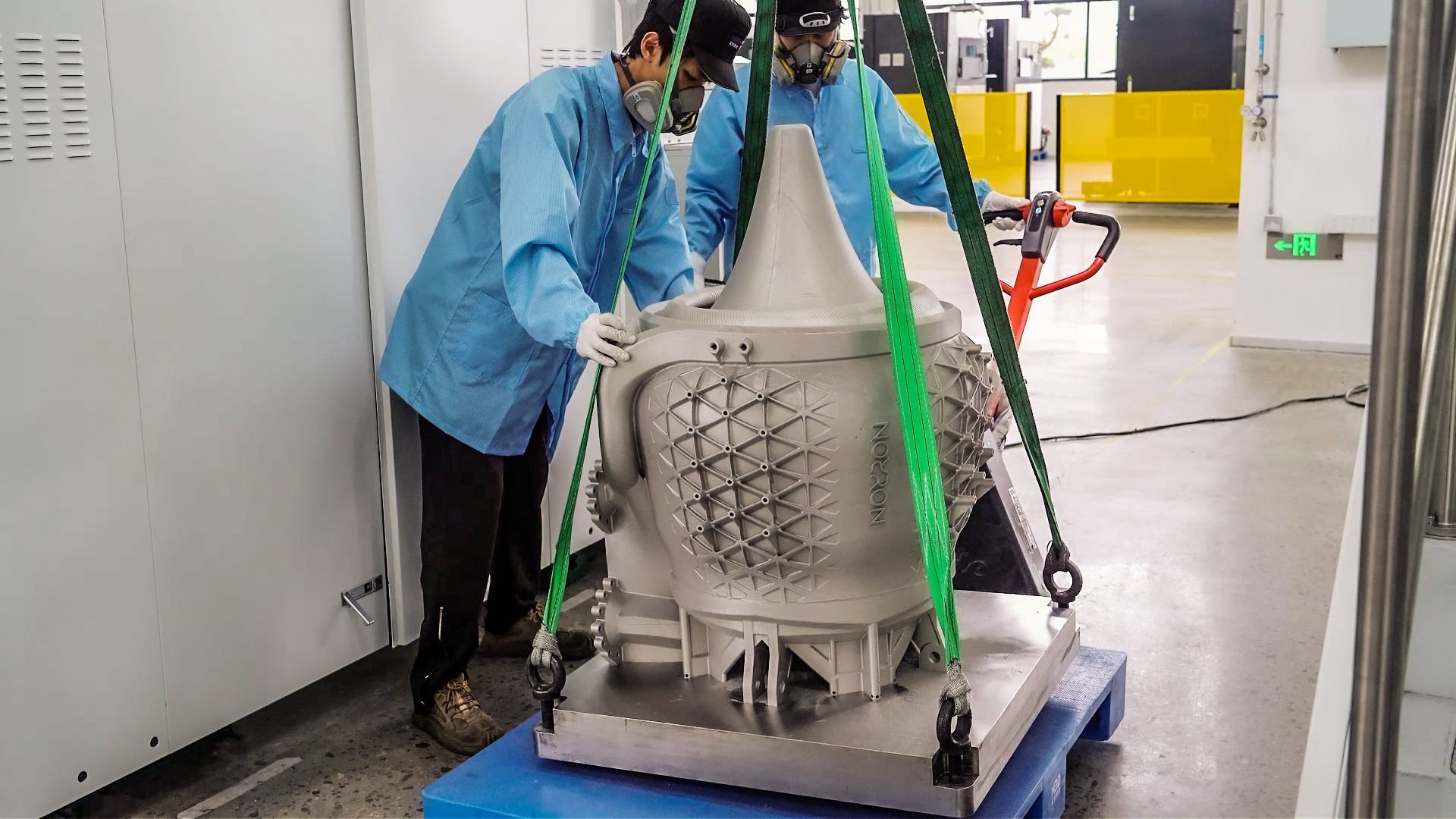 LEAP 71 and HBD produce world's largest 3D-printed aerospike