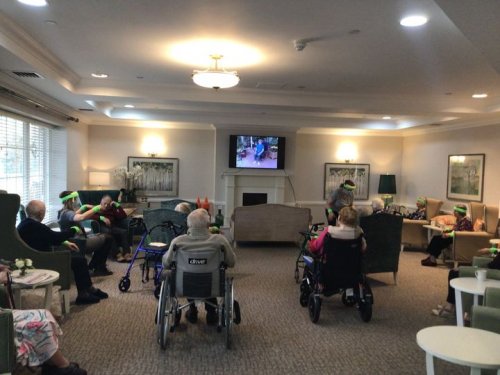 Carousel post from Llys Cyncoed Care Home.